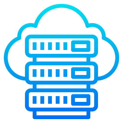 Cloud server icon