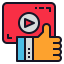 Streaming ícono 64x64