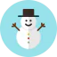 Snowman icon 64x64