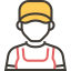 Delivery man icon 64x64