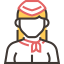 Air hostess 图标 64x64