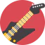 Electric guitar icon 64x64