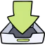 Inbox Symbol 64x64