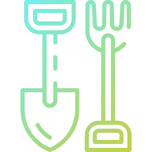 Farming tools icon