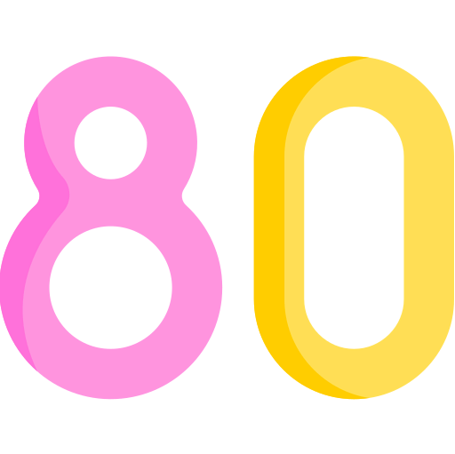 Eighty icon