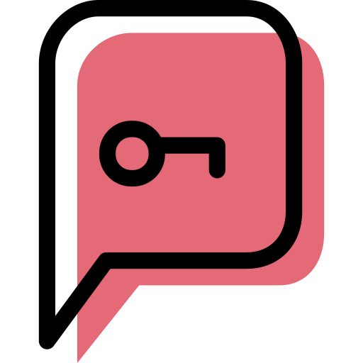 Speech bubble icon