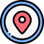 Location pin icon 64x64