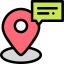 Location pin icon 64x64