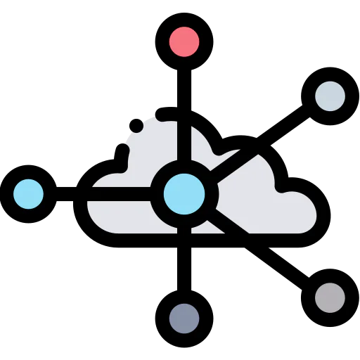 Cloud computing icône