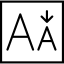 Lowercase 图标 64x64