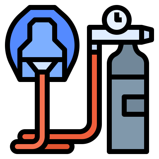 Oxygen mask Symbol