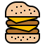 Cheeseburger Ikona 64x64