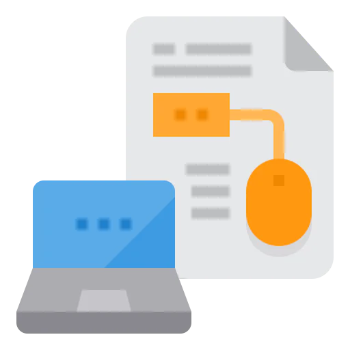 Online learning icon