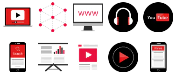 Video Analytics Icon-Paket