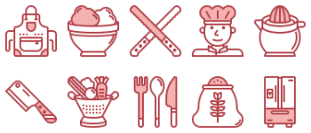 Cooking Icon-Paket