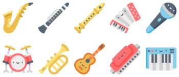Music Instruments アイコンパック