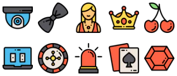 Casino Icon-Paket