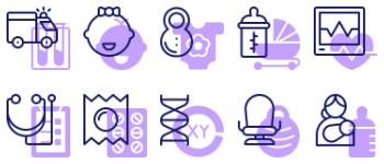 Pregnancy 图标包