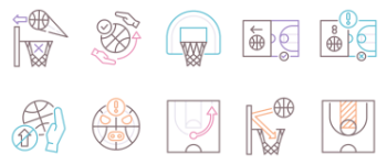 Basketball набір іконок