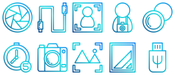 Camera gói biểu tượng