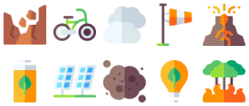 Climate Change paquete de iconos