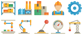 Industrial Process icon pack