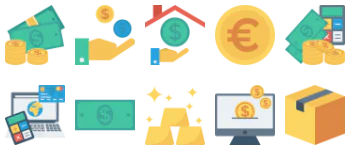 Banking and Finance 아이콘 팩