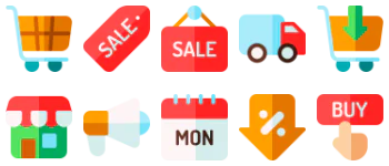 Cyber Monday 图标包