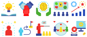 Knowledge Management icon pack