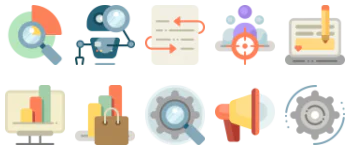 SEO and Online Marketing アイコンパック