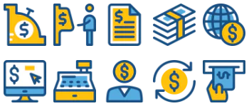 Finance and Payments Icon-Paket