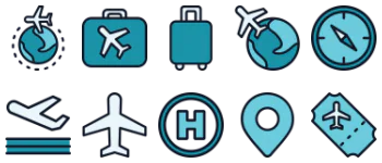 Aviation pakiet ikon