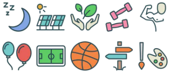 Activities набір іконок