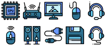 Computer Components набір іконок