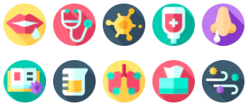 Virus Transmission 图标包