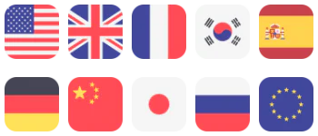 International flags 아이콘 팩