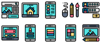 Web Design набір іконок