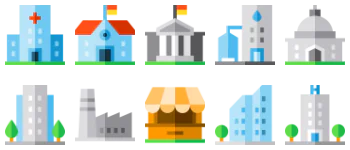 Urban Building icon pack