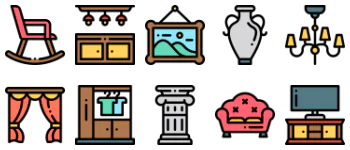 Furnitures icon pack