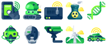 Technology набір іконок