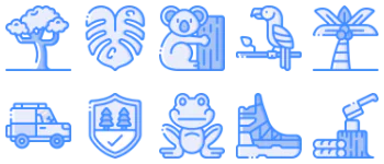 Jungle Icon-Paket