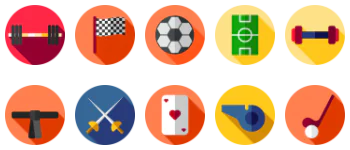 Sports icons アイコンパック