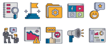 Marketing Agency 图标包