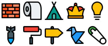 Objects icon pack