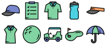 Golf icon pack