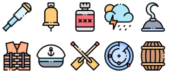 Sailor jeu d'icônes