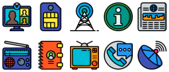 Communications icon pack