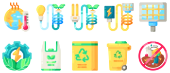 Ecology pakiet ikon