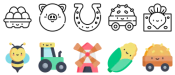 Farming icon pack