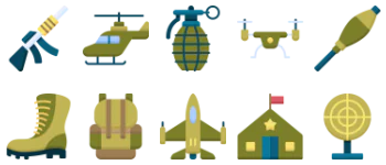 Military набір іконок